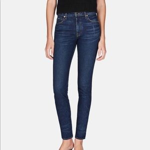 Khaite "Kassandra"  Mid-rise Ankle Skinny Jeans